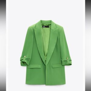 BLAZER with rolled-up sleeves